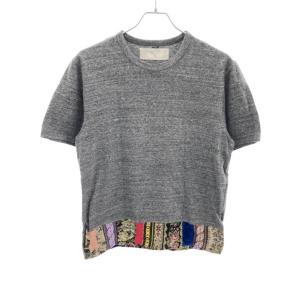 kolor / BEACON カラー ビーコン 21SS ニットドッキングクルーネックT 