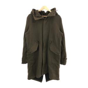 RAF SIMONS ラフシモンズ 19AW アニマルカーコート カーキ 46 RAF SIMONS ラフシモンズ 19AW Animalier Car Coat パッチ アニマル