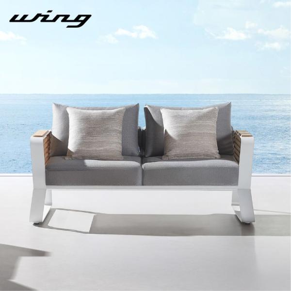 ガーデンソファ 2人用 屋外家具 ホテル ソファ ダブルソファ HIGOLD Wing（ウイング）ダ...