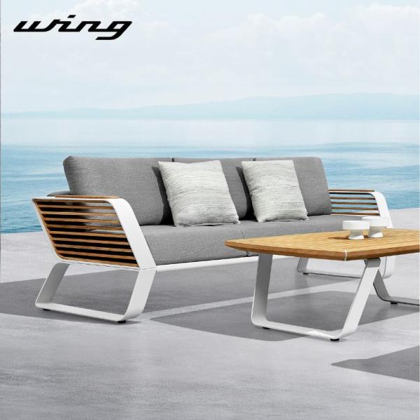 受注生産 ガーデンソファ 3人用 屋外家具 ホテル ソファ シングルソファ HIGOLD Wing（...