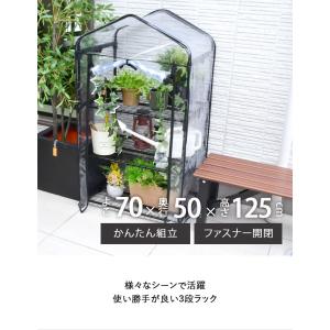 ビニールハウス 家庭菜園 ガーデンハウス フラ...の詳細画像1
