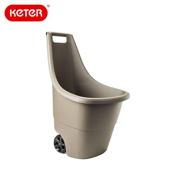 大型バケツ コンテナキャリー ワゴン 台車 園芸用品 ガーデニング KETER ケター イージーゴー...