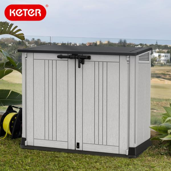 物置 収納庫 中型物置 ガーデニング KETER ケター ストアイットアウト プライム  大型宅配便
