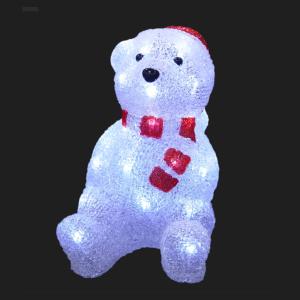 LEDイルミネーション 3Dモチーフライト クリスマス プレゼントサンタ