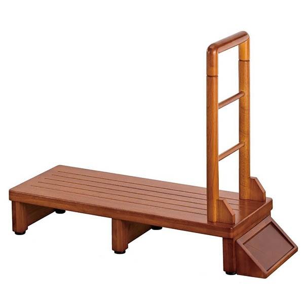 手すり付き玄関台90　足腰　サポート　立つ　杖　手すり付き　寝室　玄関　居間　　シニア　介護　敬老の...