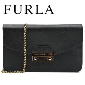 フルラ バッグ チェーン2wayポシェット ショルダーバッグ FURLA Julia Small Pochette Leather Shoulder Bag｜modstore