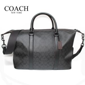 コーチ メンズ バッグ 2WAY シグネチャー ボストンバッグ ボイジャー ダッフル 新入荷 Coach Mens Voyager Duffle in Signature｜modstore