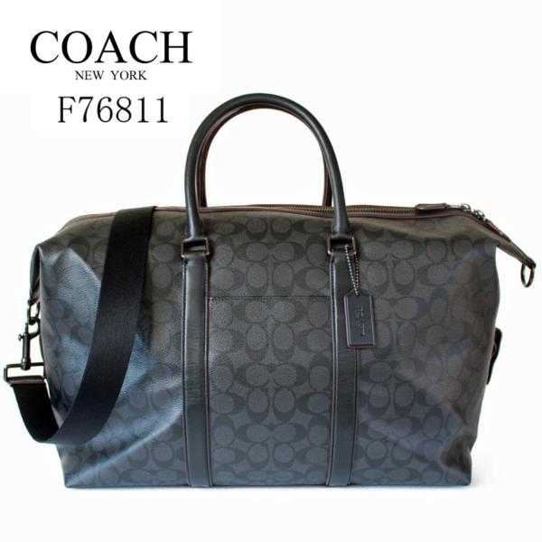 コーチ メンズ バッグ 2WAY シグネチャー ボストンバッグ 新入荷 Coach TREKKER ...