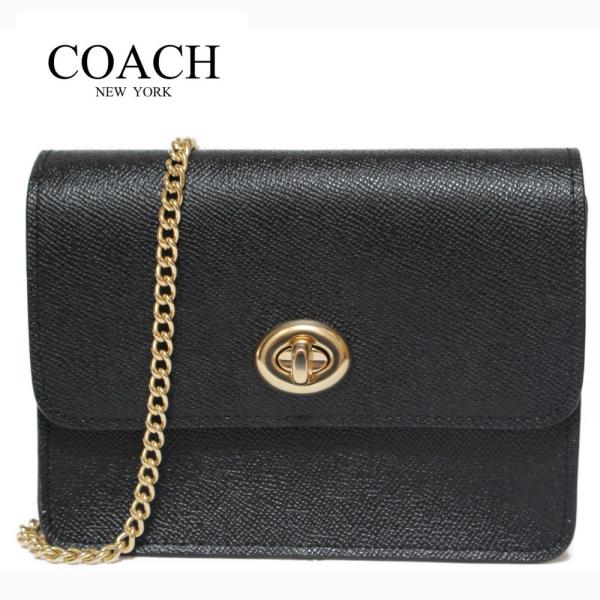コーチ バッグ ミニショルダーバッグ クロスボディーバッグ ブラック Coach Bowery Le...