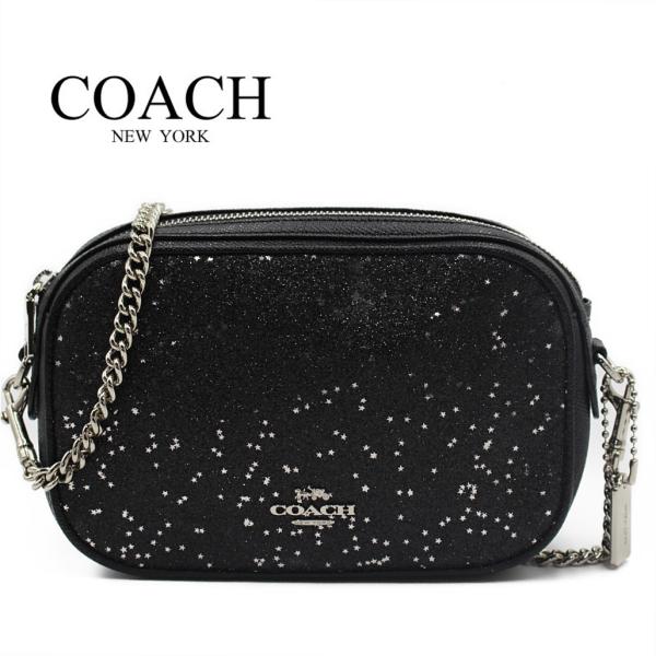 コーチ ショルダーバッグ ミニバッグ ポシェット キラキラ スターグリッター COACH ISLA ...