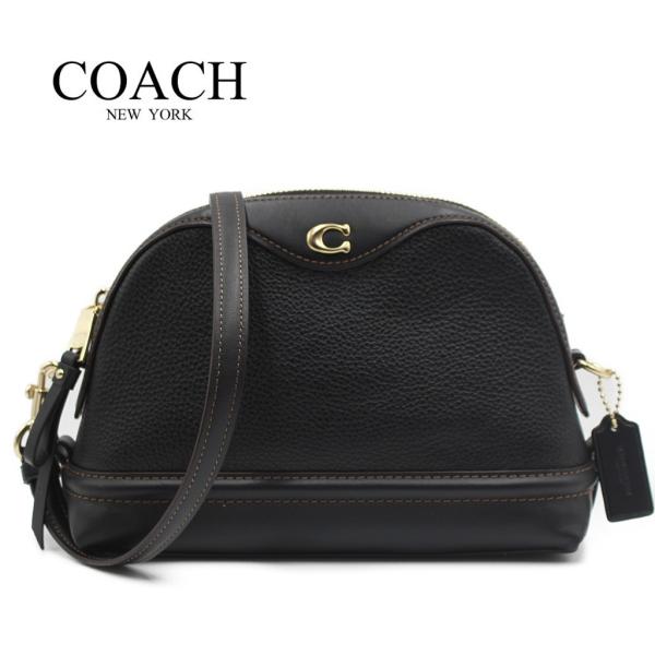 コーチ バッグ ショルダーバッグ ポシェット ミニバッグ アウトレット レザー ブラック COACH...