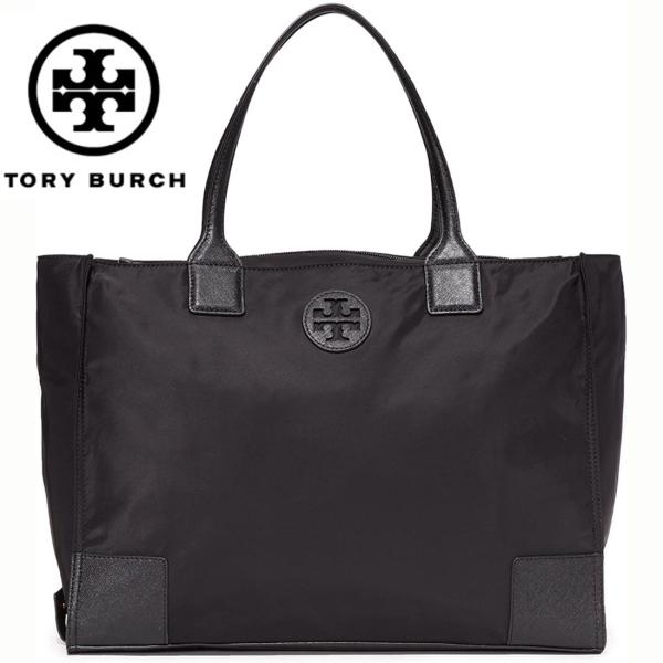 トリーバーチ バッグ トートバッグ ナイロン エラ 折りたたみ トート Ａ４収納 ブラック Tory...