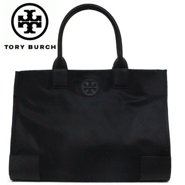 トリーバーチ バッグ トートバッグ ナイロン エラ トート Ａ４収納 ブラック Tory Burch...