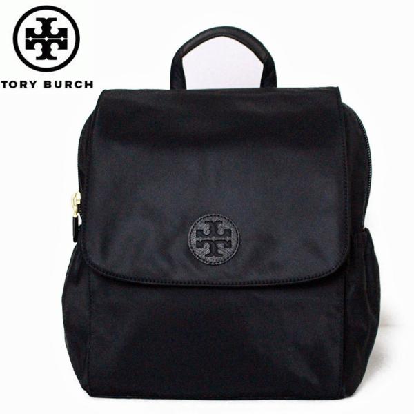 トリーバーチ バッグ リュック マザーズバッグ ナイロン バックパック TORY BURCH TRA...