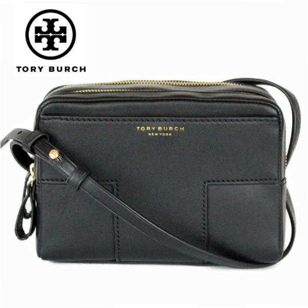 トリーバーチ バッグ ショルダーバッグ ダブルジップ クロスボディ ブラック Tory Burch ...