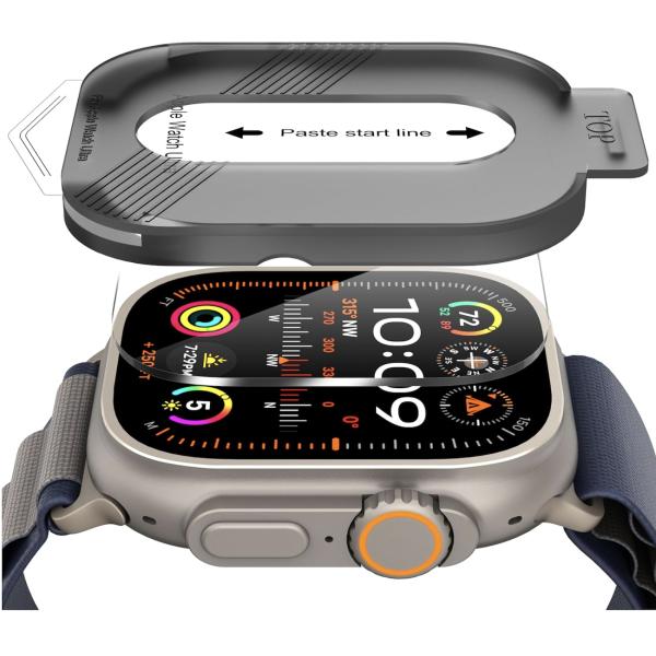 互換品  Apple Watch Ultra 3/Ultra 2/Ultra 49mm 保護フィルム...