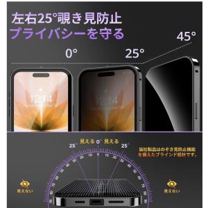 互換品 iPhone17 用 ケース 覗き見防...の詳細画像2