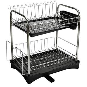 食器 水切りかご 水切りラック 2段水切りかご 食器かご