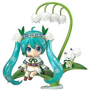 ねんどろいど 493 フィギュア 雪ミク Snow Bell ver． WF’15冬 使用感有り｜moetaku