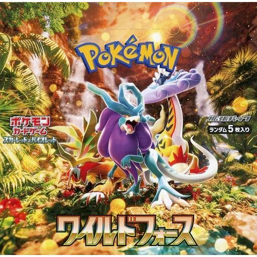 【シュリンク未開封BOX】ポケモンカードゲーム スカーレット＆バイオレット 拡張パック ワイルドフォ...