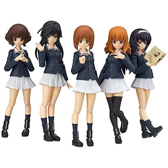 figma ガールズ＆パンツァー (ガルパン) フィギュア あんこうチームセット figma WF2...