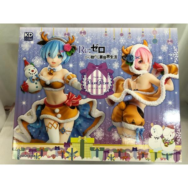 ♪ラム＆レム トナカイメイドセット Re：ゼロから始める異世界生活 PVC＆ABS製塗装済み完成品 ...