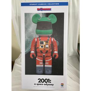 BE@RBRICK ベアブリック SPACE SUIT GREEN HELMET & ORANGE SUIT Ver