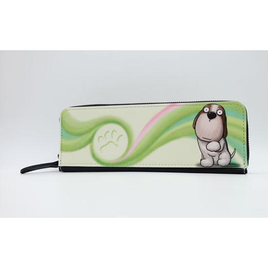 犬のビーグルさんのペンケース　ペンポーチ　筆箱　かわいい　アニマル　キャラクター　001