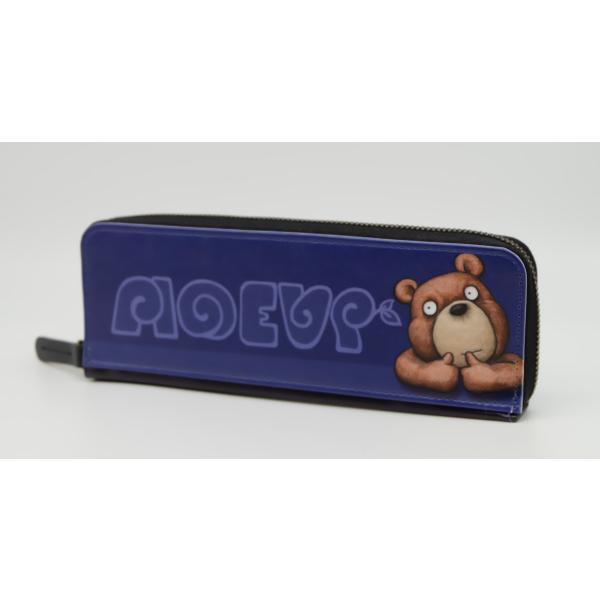 くまさんのペンケース　ペンポーチ　筆箱　かわいい　アニマル　キャラクター　001