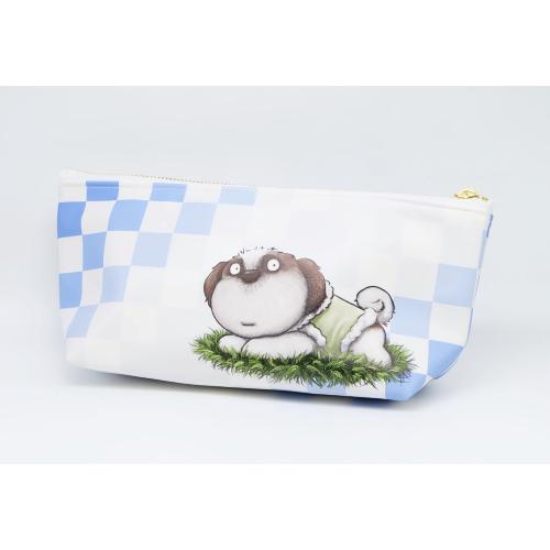 犬のシーズーさんのおしゃれな化粧ポーチ　小物入れ　マスクポーチ　マルチポーチ　002