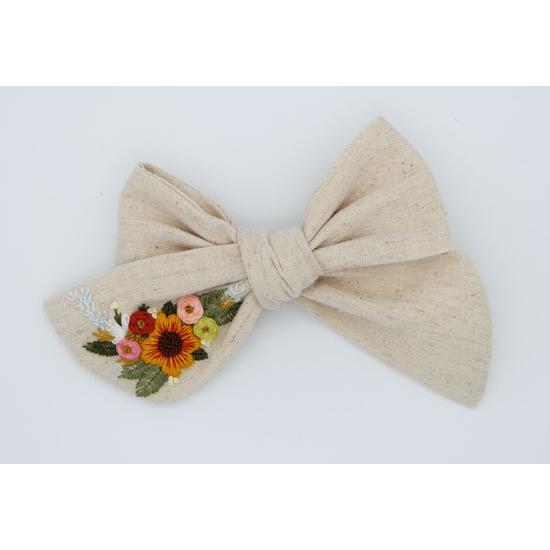 ハンドメイドのヘアリボン　005