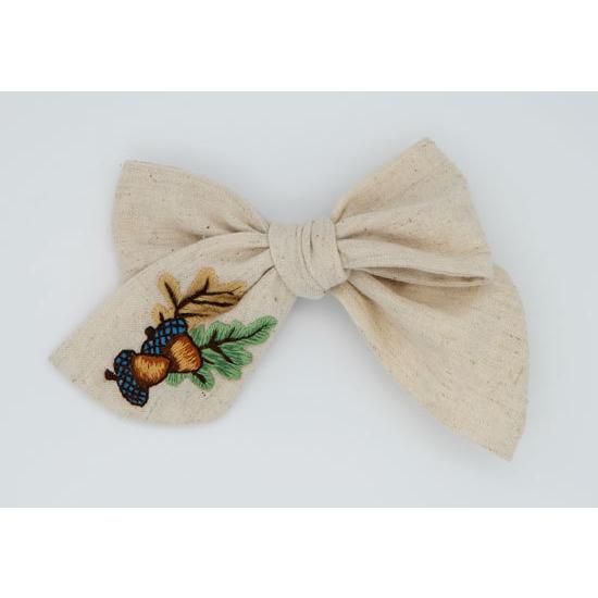 ハンドメイドのヘアリボン　012