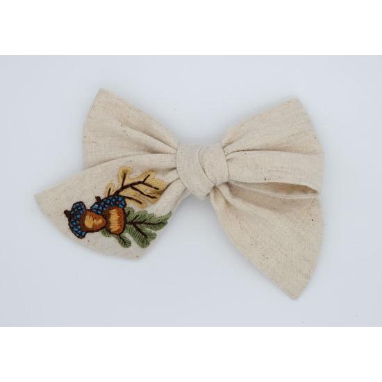 ハンドメイドのヘアリボン　027