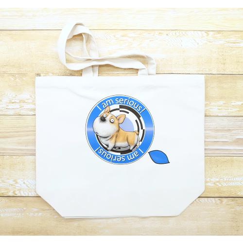 犬のコーギーさんのイラスト01のバッグ トートバッグ レディース ショルダーバッグ 鞄 肩掛け トー...