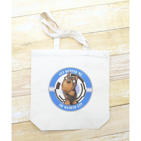 犬のドーベルマンさんのイラストのバッグ トートバッグ レディース ショルダーバッグ 鞄 肩掛け トー...