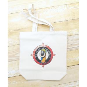 鳥のオウムさんのイラストのバッグ トートバッグ レディース ショルダーバッグ 鞄 肩掛け トート　ネ...