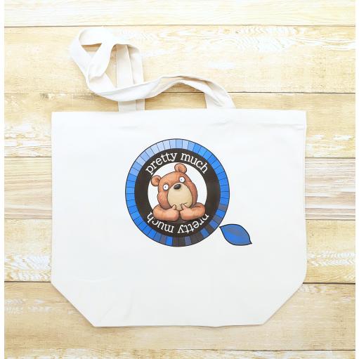 クマのイラスト01のバッグ トートバッグ レディース ショルダーバッグ 鞄 肩掛け トート　ネコポス...