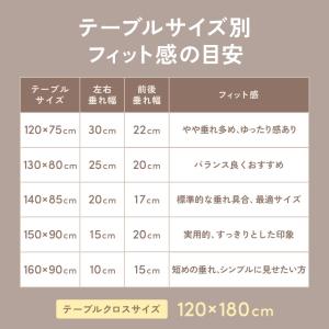 テーブルクロス チェック柄 長方形 120×1...の詳細画像5