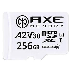 [Amazonブランド] アクス 256GB microSDXCカード A2 UHS-I U3 V30 4K Ultra HD C10 SDアダプ