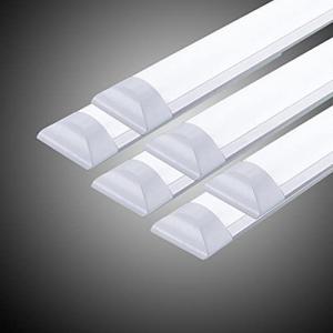 LED蛍光灯 ベースランプ 天井照明 直管 器具一体型 昼光色 120cm 40w 台所用ランプ 工事用ランプ (6本)