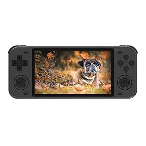 Whatsko RGB10MAX RK3326ハンドヘルドゲーム機wifi/Bluetoothモード 3Dジョイスティック 5インチIPSスクリーン