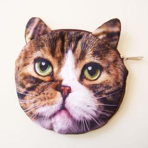 ネコプリントポシェット