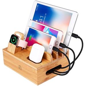 epzoee 7 in 1 充電スタンド 7台同時充電 卓上コードまとめる