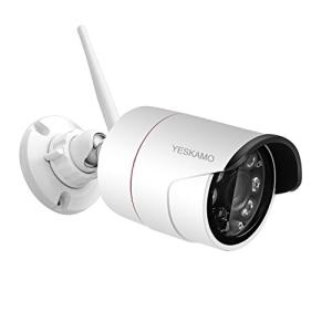 YESKAMO 防犯カメラ 300万画素 Wifi IPカメラ ワイヤレス 監視カメラ 増設用 単独使用不