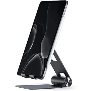 Satechi R1 アルミニウム マルチアングル タブレットスタンド (iPad iPhone Samsung Galaxyなど4-13インチ