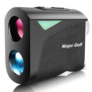 NINJOR GOLF(ニンジャーゴルフ）ゴルフ レーザー 距離計 高低差補正 防水機能 0.1秒計測 ピンサーチ 型番NJ007 レーザー波長