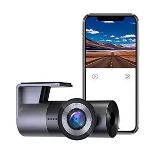 JOMISE ドライブレコーダー 超小型 任意取付 WiFi 360度回転 スマホ連動 1080P 170°超広角 日本語アプリ 24時間駐車監
