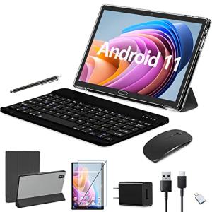 8コアCPU&WIFIモデル&Android11.0タブレット デュアルカード通信対応 2023新登場2in1タブレットPC 2022新登場2-in-1タブレットPC RAM4GB+ROM64GB最大5