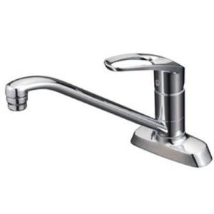 KM5081T KVK シングルレバー式混合栓 流し台混合栓 流し台用シングルレバー式混合栓