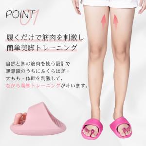 スリッパ ダイエット 健康 足つぼ 美脚 むく...の詳細画像3
